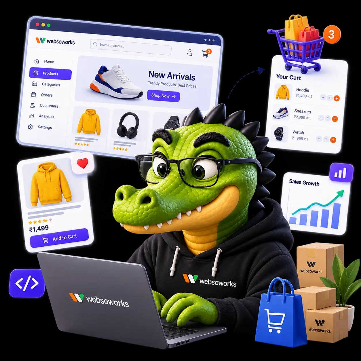 Custom E-Commerce